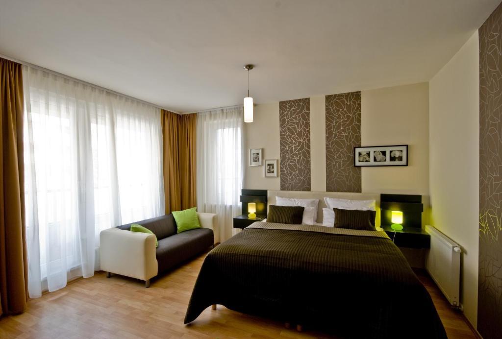 Corvin Lux Aparthotel Budapest Rom bilde